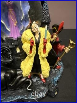 Disney Villains Snow Globe Glow in the Dark Musical Grim Grinning Ghost Haunted