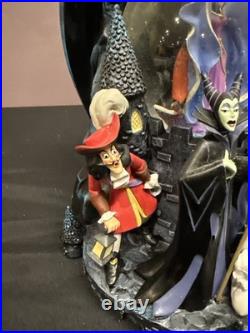 Disney Villains Snow Globe Glow in the Dark Musical Grim Grinning Ghost Haunted