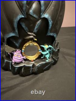 Disney Villains Snow Globe Glow in the Dark Musical Grim Grinning Ghost Haunted Disney Villains Snow Globe Glow in the Dark Musical Grim Grinning Ghost Haunted