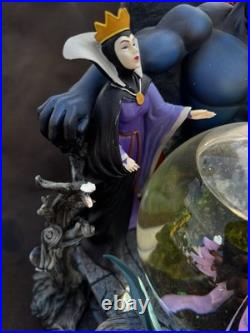 Disney Villains Snow Globe Maleficent, Chernabog, Evil Queen NOT WORKING WithCHIPS