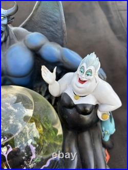 Disney Villains Snow Globe Maleficent, Chernabog, Evil Queen NOT WORKING WithCHIPS