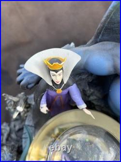 Disney Villains Snow Globe Maleficent, Chernabog, Evil Queen NOT WORKING WithCHIPS