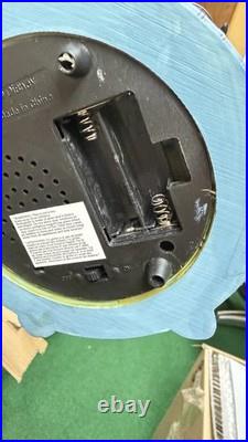 Disney Villains Snow Globe Maleficent Witch Hourglass Dragon LIGHTS WithBOX