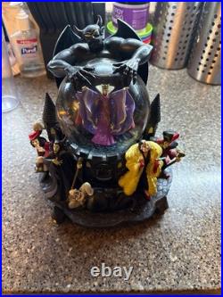 Disney Villains Snowglobe Share a Dream Come True Musical Grim Grinning Ghosts
