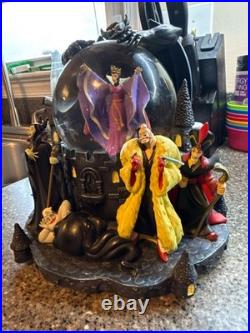 Disney Villains Snowglobe Share a Dream Come True Musical Grim Grinning Ghosts