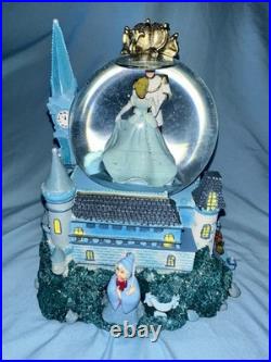 Disney Vintage Cinderella Music box Snow Globe