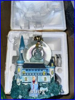 Disney Vintage Cinderella Music box Snow Globe