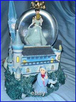 Disney Vintage Cinderella Music box Snow Globe