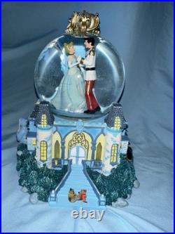 Disney Vintage Cinderella Music box Snow Globe