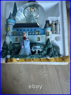 Disney Vintage Cinderella Music box Snow Globe