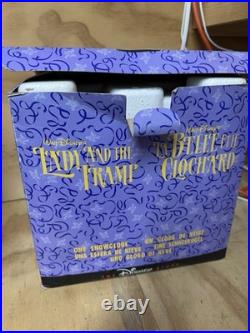 Disney Vintage Lady and The Tramp Snow Globe Musicbox with Original Box