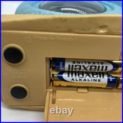 Disney Vintage Little Mermaid Musical Snow Globe Clamshell Musical Glow