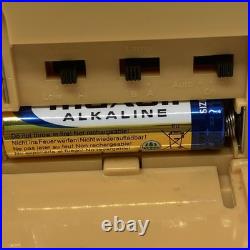 Disney Vintage Little Mermaid Musical Snow Globe Clamshell Musical Glow