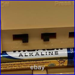 Disney Vintage Little Mermaid Musical Snow Globe Clamshell Musical Glow