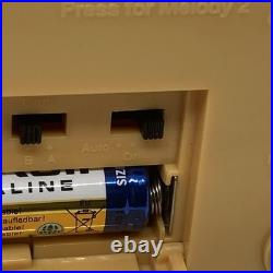 Disney Vintage Little Mermaid Musical Snow Globe Clamshell Musical Glow