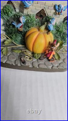 Disney WDW Resorts Snow Globe Castle Cinderella Lighted Musical Motion Works