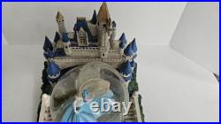 Disney WDW Resorts Snow Globe Castle Cinderella Lighted Musical Motion Works