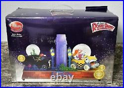 Disney Who Framed Roger Rabbit Chase Snow Globe With Lights, Music And Animation