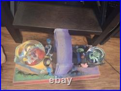 Disney Who Framed Roger Rabbit Chase Snow Globe With Lights, Music And Animation