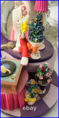 Disney Who Framed Roger Rabbit Jessica's Dressing Room Musical Snow Globe
