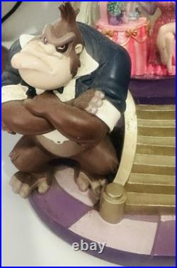Disney Who Framed Roger Rabbit Jessica's Dressing Room Musical Snow Globe