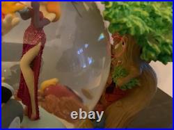 Disney Who Framed Roger Rabbit Musical Snow Globe Feat. Jessica Rabbit