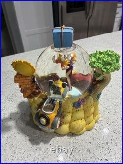 Disney Who Framed Roger Rabbit Musical Snow Globe Feat. Jessica Rabbit FREE SH