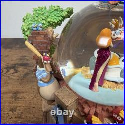 Disney Who Framed Roger Rabbit Snow Globe Music Box Clean, Tested & Working