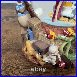 Disney Who Framed Roger Rabbit Snow Globe Music Box Clean, Tested & Working