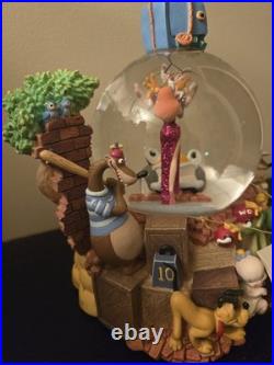 Disney Who Framed Roger Rabbit Snow Globe Music Box Jessica Rabbit Original Box