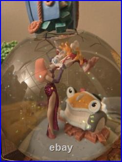Disney Who Framed Roger Rabbit Snow Globe Music Box Jessica Rabbit Original Box