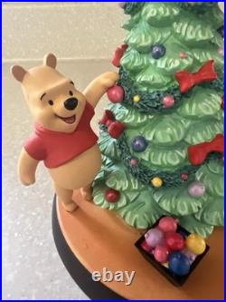 Disney Winnie The Pooh Christmas Snow-globe #96519 Just Opened