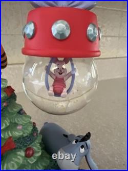 Disney Winnie The Pooh Christmas Snow-globe #96519 Just Opened