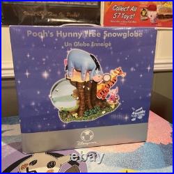 Disney Winnie the Pooh- Pooh's Hunny Tree Snow Globe Music Box