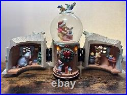 Disney Winnie the Pooh Treehouse Snow globe Christmas