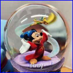 Disney Wonderful World Of Disney Music Light Up Snow Globe in Original Box Disney Wonderful World Of Disney Music Light Up Snow Globe in Original Box