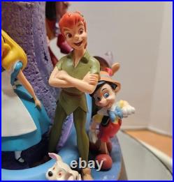 Disney Wonderful World Of Disney Music Light Up Snow Globe in Original Box Disney Wonderful World Of Disney Music Light Up Snow Globe in Original Box