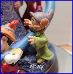 Disney Wonderful World Of Disney Music Light Up Snow Globe in Original Box Disney Wonderful World Of Disney Music Light Up Snow Globe in Original Box