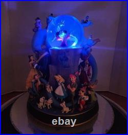 Disney Wonderful World Of Disney Music Light Up Snow Globe in Original Box Disney Wonderful World Of Disney Music Light Up Snow Globe in Original Box