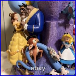 Disney Wonderful World Of Disney Snow Globe Snowglobe withbox music retired