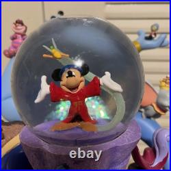 Disney Wonderful World Of Disney Snow Globe Snowglobe withbox music retired