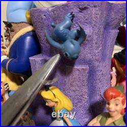 Disney Wonderful World Of Disney Snow Globe Snowglobe withbox music retired