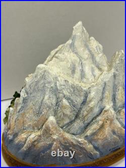 Disney World Expedition Everest Abominable Snowman Yeti Snow Globe RARE RETIRED