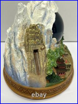 Disney World Expedition Everest Abominable Snowman Yeti Snow Globe RARE RETIRED