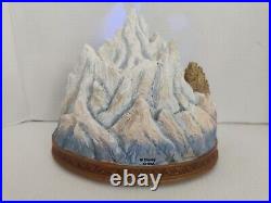 Disney World Expedition Everest Abominable Snowman Yeti Snow Globe RARE RETIRED