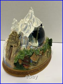 Disney World Expedition Everest Abominable Snowman Yeti Snow Globe RARE RETIRED