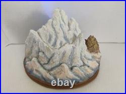 Disney World Expedition Everest Abominable Snowman Yeti Snow Globe RARE RETIRED