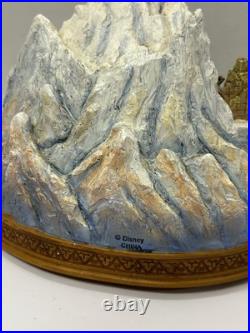 Disney World Expedition Everest Abominable Snowman Yeti Snow Globe RARE RETIRED