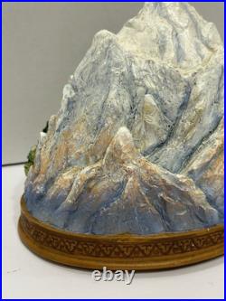 Disney World Expedition Everest Abominable Snowman Yeti Snow Globe RARE RETIRED