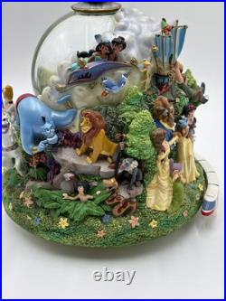 Disney World Magic Kingdom Snow Globe Musical Working 4 Parks One World Monorail Disney World Magic Kingdom Snow Globe Musical Working 4 Parks One World Monorail